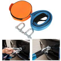 Swanew tow rope 5M 8T tensión tensa 8 toneladas de bucles de remolque Tapped Bereau