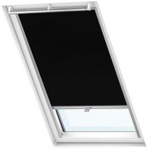 Estores enrollables Estores Térmico de Techo Antitérmico Cortina para Ventanas y claraboyas Tipos de ggl, gpl, ghl, gtl, gxl, Negro(P06/406) Hengmei