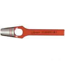 Henkel-Locheisen 8 mm Chrom-Vanadium rot lackiert Lochstanzen, Locheisen