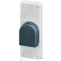 Hensel Belüftungseinsatz für Gehäuse 300mm x 110mm IP44 Kunststoff Höhe 50mm Montageart Flansch