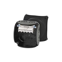 Kabelabzweigkasten 1,5-2,5 5POL. sw kf 0202 b 4012591121725 - Hensel