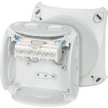 Hensel - 62000001 Abzweigkasten (l x b x h) 93 x 93 x 62 mm Grau IP66 1 St.