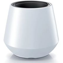 Prosperplast - Pot de Fleurs 32L avec réservoir, Dimensions (mm) 395 x 395 x 350 Blanc - Blanc