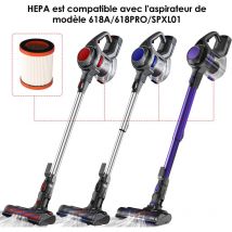 Authmic - Hepa pour aspirateur balai sans fil 618-4pcs