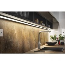 HERA MODENA Unterbauleuchte 1200 mm schwarz LED Neutralweiß Kunststoff