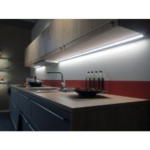 Modena Unterbauleuchte 450 mm edelstahl led Neutralweiß Kunststoff - Hera
