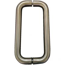 Ensemble de poignées tirage droite 19x230mm série 121 inox - HERACLES - B-INOX-PT301