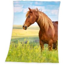 Herding - Young Collection Coperta Plaid, Cavallo, 130 X 160 Cm, Poliestere