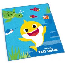 Herding - Tappeto Baby Shark 100 x 120 cm Idea Regalo per Bambini