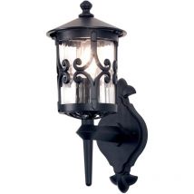 Elstead Hereford 1 Ljus Utomhusvägglykta Ljussvart, E27