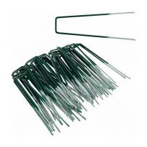 Estexo - Hering Erdanker Bodenanker 1000 Stück 150x30 Mm Erdnagel Verzinkt & Beschichtet
