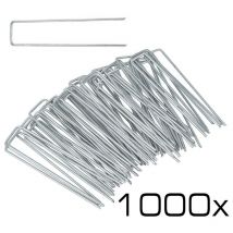 Estexo - Piquet de jardin de fixation pour toile de paillage en acier x 1000