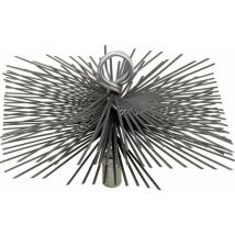 Herisson carré acier plat 250 x 250