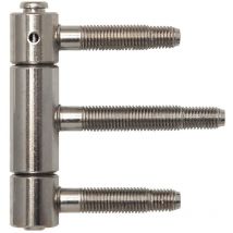 Sfs - Herkula-band 3-teilig, Mit Aushängesicherung, Ø 22 Mm, Stahl Vernickelt