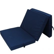 Herlag Matelas pliant senior bleu 195x85 cm matelas pliant matelas camping