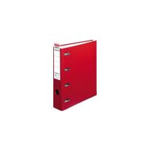 Doppelordner maX.file protect 70mm 2 x din A5 quer 4 Bügel Pappe rot