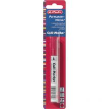 Permanentmarker Colli Marker 1 - 4 mm, rot, wasserfest Schreibwaren - Herlitz