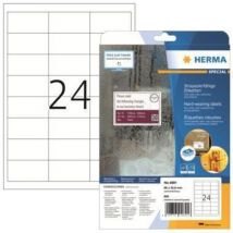 Herma - 4691 - Blanc - Imprimante d'étiquette adhésive - A4 - Laser - Permanent - Mat