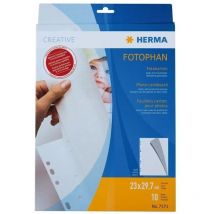 HERMA 7571 230 x 297 mm Cardboard 1piece(s) - Protector (230 x 297 mm, White, Cardboard, Portrait, 1 piece(s))