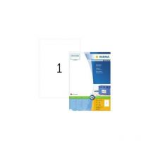Universaletikett premium 210 x 297 mm (b x h) nicht wieder ablösbar Papier weiß 200 Etik./Pack.