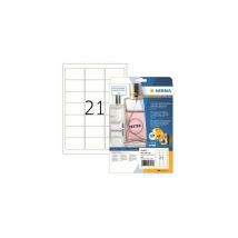 Folienetikett special 63,5 x 38,1 mm (b x h) transparent 525 Etik./Pack.