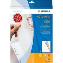 Herma - 7571 - 230 x 297 mm - Blanc - Carton - Portrait - 1 pièce(s)