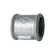 Raccord en fonte malleable galva Nr.270 manchon égal diam. 1/2'