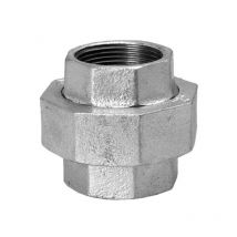 Hermann Schmidt - Temperguss 330 raccord vissé 13330015 dn 15, 2000 /2", joint plat, it/it, galvanisé