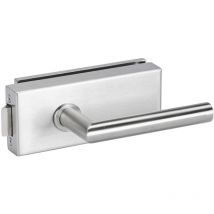 Glastür-Winkelschliessblech 6866.RS-SI - Hermat