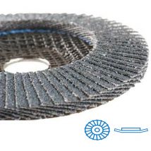 Disque à lamelles inclinées Zirconium Ø125mm - Grain 60 - rb 48024 yx hermes - Cond. /pcs: 1