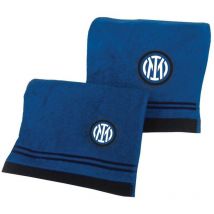 Hermet Fc Inter Set Badetücher Schwarz Azzurro