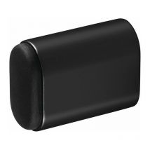 Fermaporta a muro 4700/4702/4704 Alu.black elox.L.50mm Hermeta