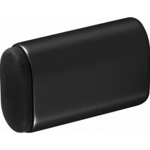 Wandtürpuffer 4700 / 4702 / 4704 Aluminium schwarz kunststoffbeschichtet Länge 60 mm