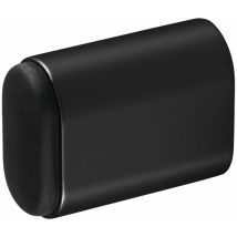 Wandtürpuffer 4700 / 4702 / 4704 Aluminium schwarz kunststoffbeschichtet Länge 50 mm