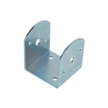 Sipa - Herraje pérgola. Soporte de viga en forma de "U" - 90x90xh. 90 mm / 10 ud