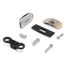 Effegi Breveti - herrajes para mecanismo slimwinch acabado negro tipo herraje embutir