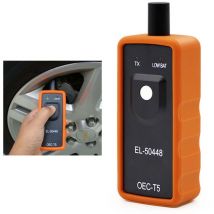 OEC - Herramienta de reinicio de tpms T5 EL-50448, herramienta de reaprendizaje de tpms, medición precisa, dispositivo de reinicio de presión,