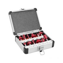 Holzmann - estuche juego 12 fresas 8 mm madera fresadora OFS12