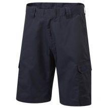 Herren Cargo Shorts Marineblau – 65% Polyester, 35% Baumwolle – 32 – 245 g/m²