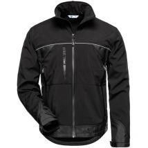 Elysee - alpha Softshell-Jacke Polyester, Schwarz/Schwarz, Gr.L