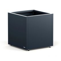 Herstera Garden acier bac à plantes surélevé Cube anthracite