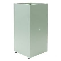 Herstera - Garden acier Bac à plantes surélevé Cube vert cactus