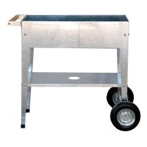 Herstera - Garden Herboristerie Barcelona 85x50x80 argenté