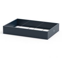 Herstera Garden Metall Pflanzkübel Cube Anthrazit 150x100x25 cm