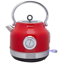 Sogo - Hervidor Retro Ket-ss-7760 2200w 1,8l Rojo