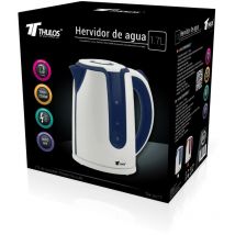 Hervidora de agua Thulos th - hv17 azul 1850w - 2200w 1.7l