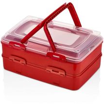 Herzberg duplex geback tragebox zum mitnehmen red 49963685 49963685
