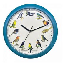 Horloge chant d'oiseau Bleu Herzberg HG03718