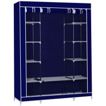 Herzberg hg 8009 kleiderschrank - gro blau 49965341 49965341