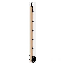 HESTA - Poteau de garde-corps en bois